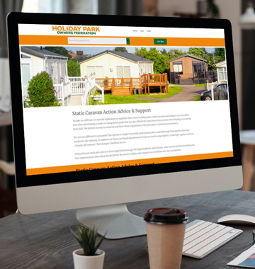 HOLIDAY PARK OWNERS BARNSLEY WEB DESIGN